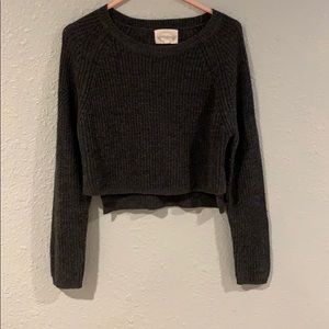 Gray sweater
